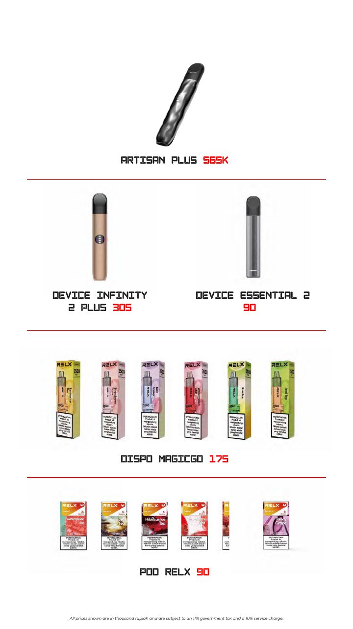 Vault Jakarta menu page 13