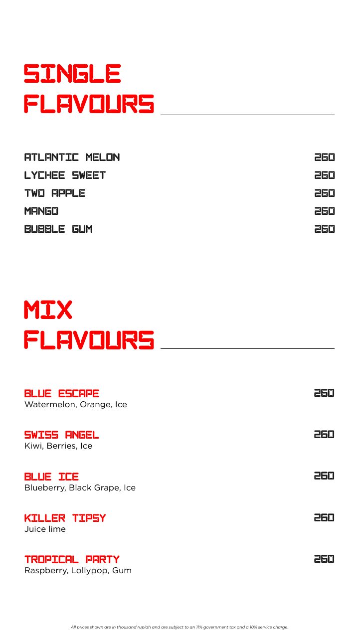 Vault Jakarta menu page 15